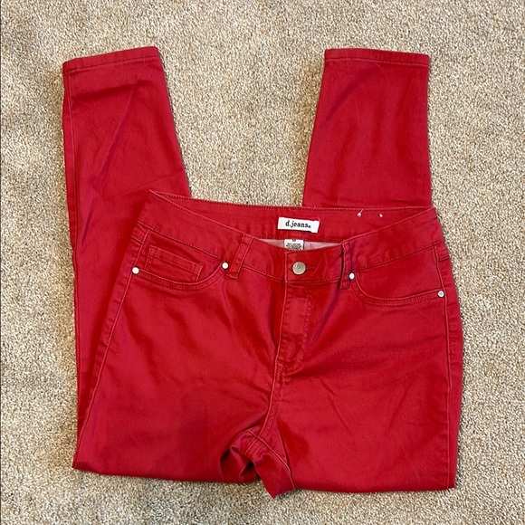 d. jeans Denim - D. Jeans Women's Red Jeans